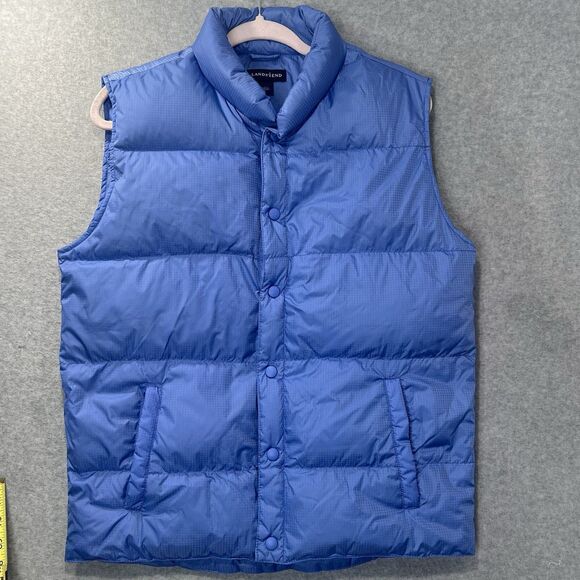 LAND'S End Goose down Vest YOUTH Sz L 14-16  NWOT! - Picture 1 of 12